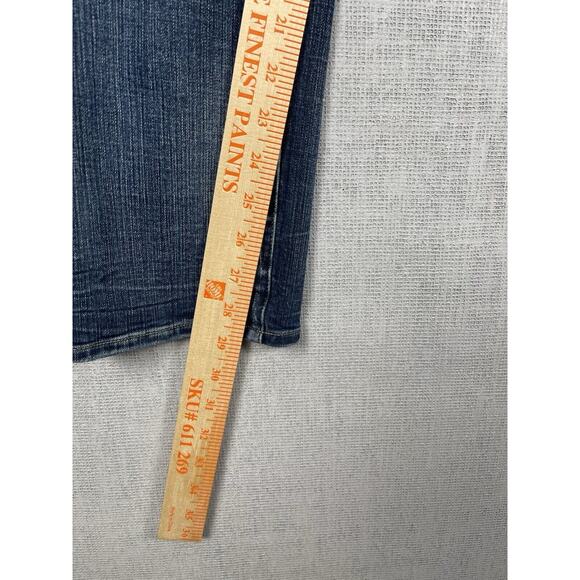 American Eagle Jeans Men’s 30x32 Blue Extreme Flex 4 Slim Straight Fit Distress - Picture 7 of 10